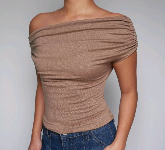 CELINA OFF SHOULDER BASIC TOP (BUY 1 TAKE 1)