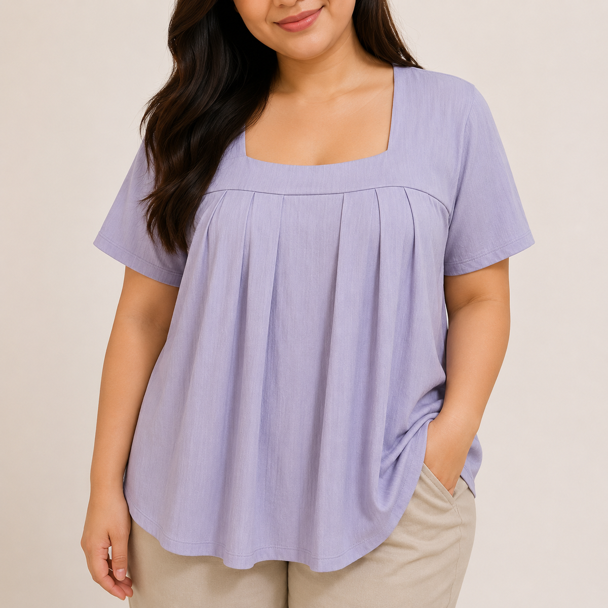 FLOWY KNIT TOP (BUY 1 TAKE 1)