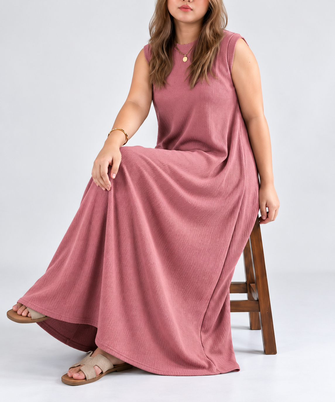 ALY SLEEVELESS MAXI DRESS ( BUY 1 TAKE 1 )