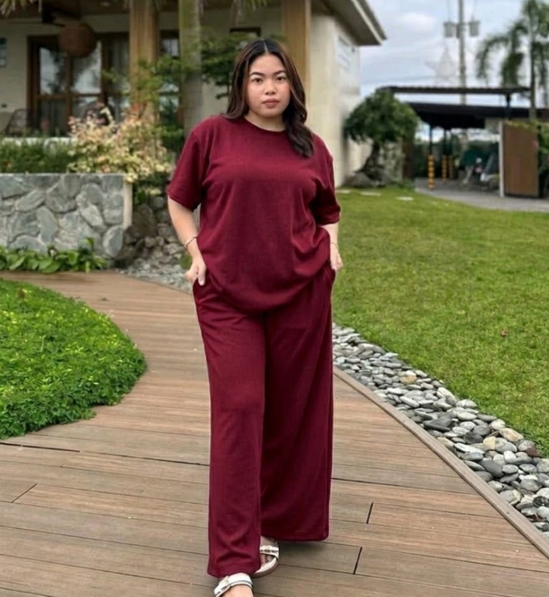 PLUS SIZE TOP AND PANTS TERNO (BUY 1 TAKE 1)