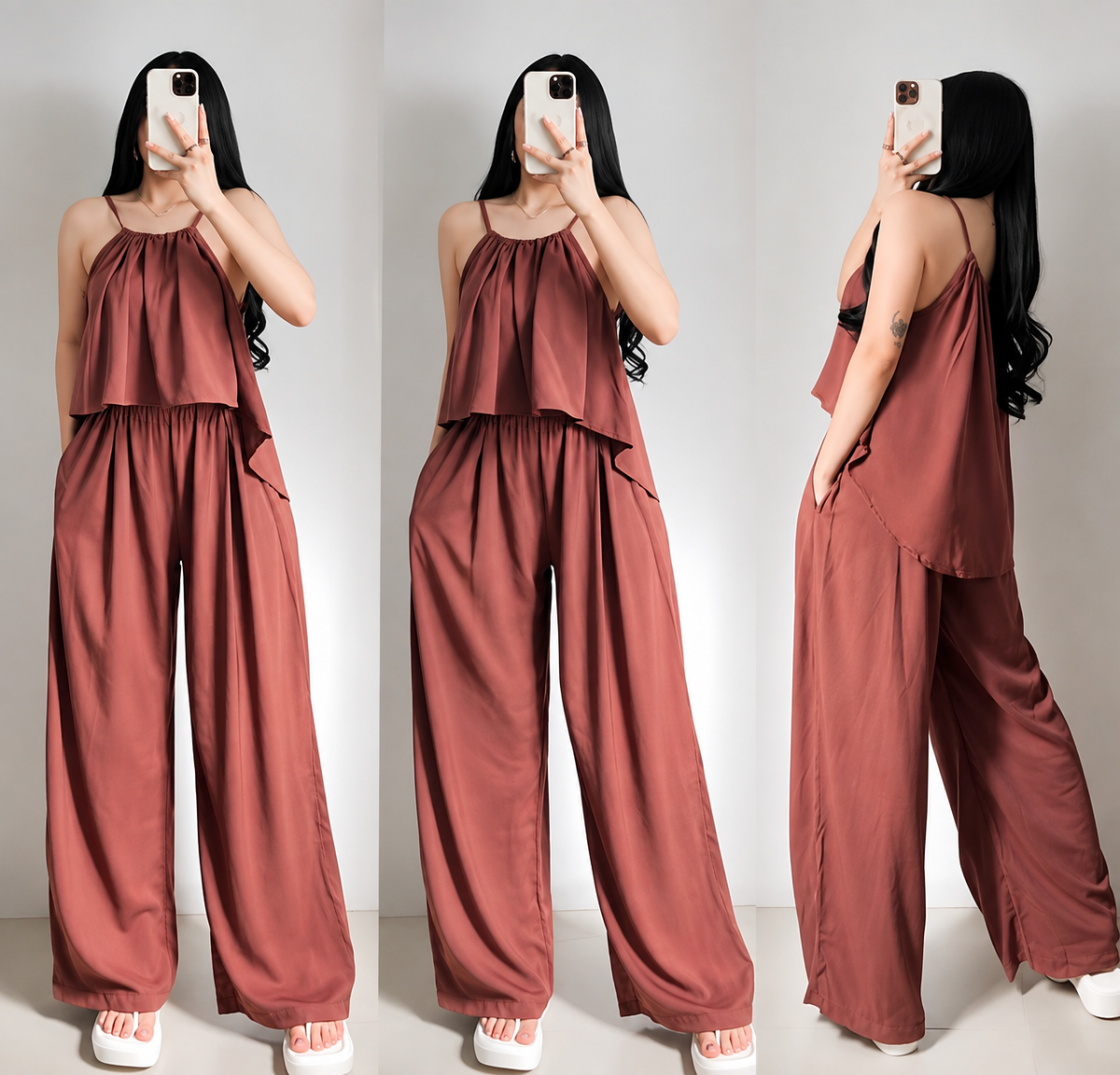CARMEN CASUAL CHALLIS TERNO PANTS ( BUY 1 TAKE 1 )