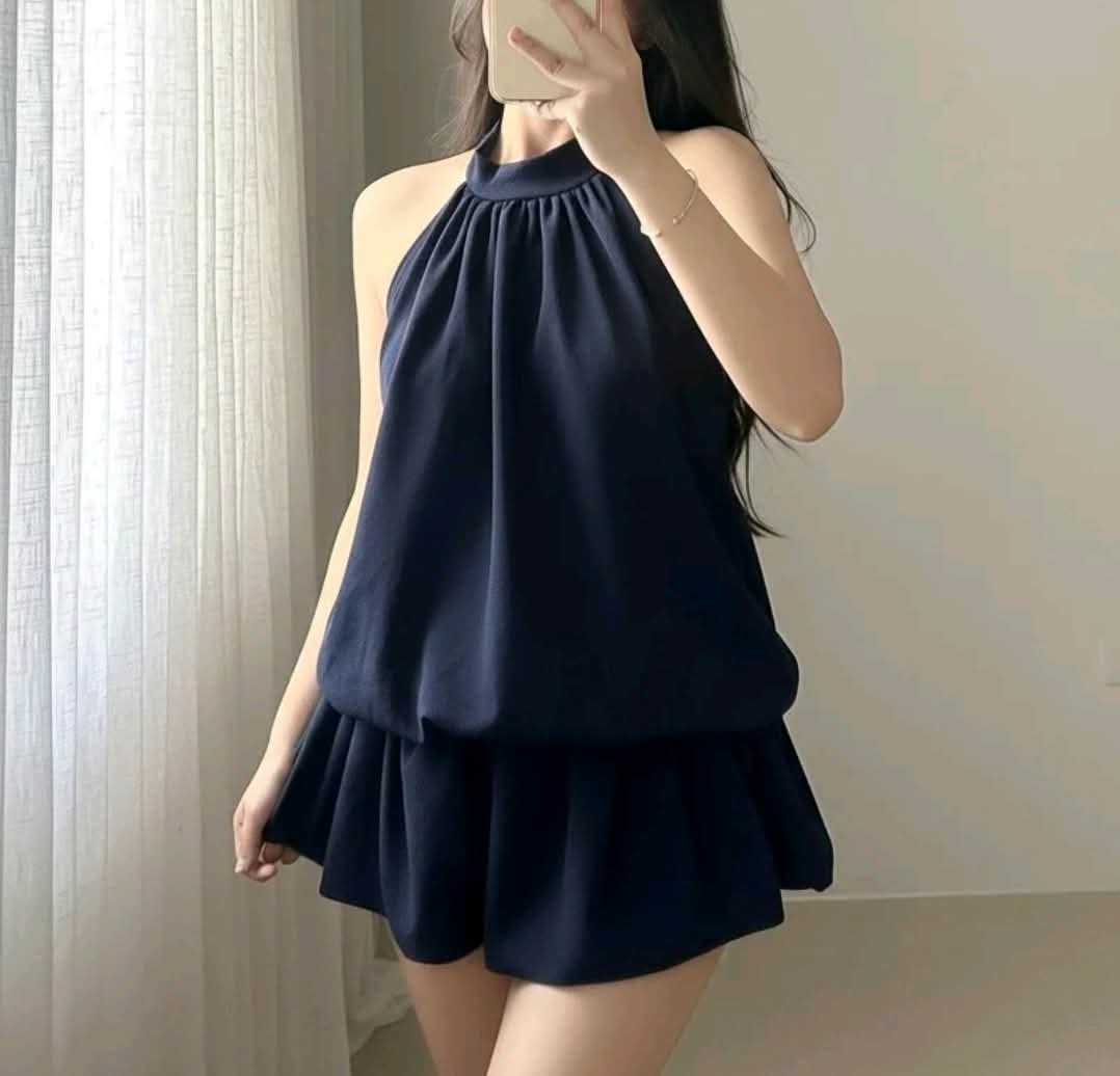 NATALIE TIE UP FLUPPY BALLOON DRESS( BUY 1 TAKE 1 )