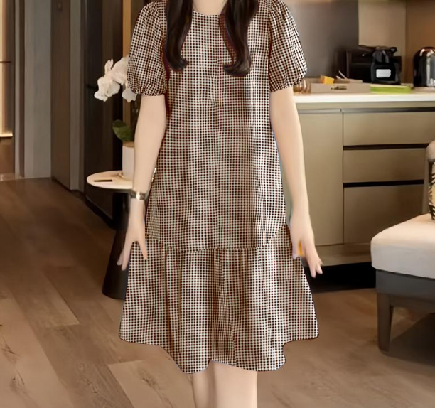 CREW NECK DRESS  (BUY 1 TAKE 1)