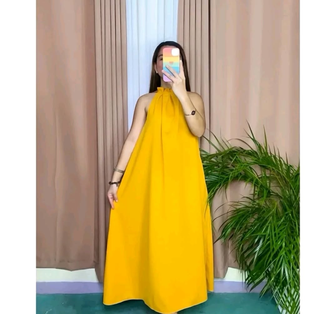 ZARIA HALTER DRESS (BUY 1 TAKE 1)