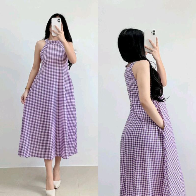 ASHLY HALTER DRESS (BUY 1 TAKE 1)