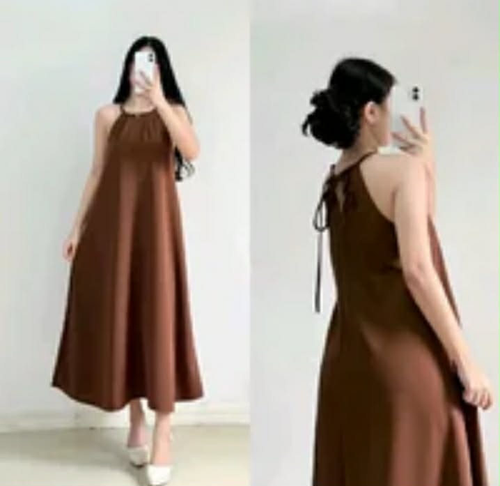 AURORA BACK TIE MAXI DRESS