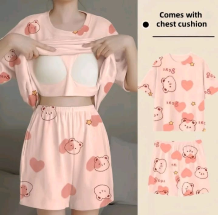MERIEL PADDED SLEEPWEAR SET FOR WOMEN