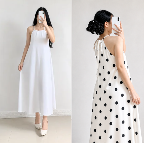 TRENDY LONG DRESS ( BUY 1 TAKE 1 )