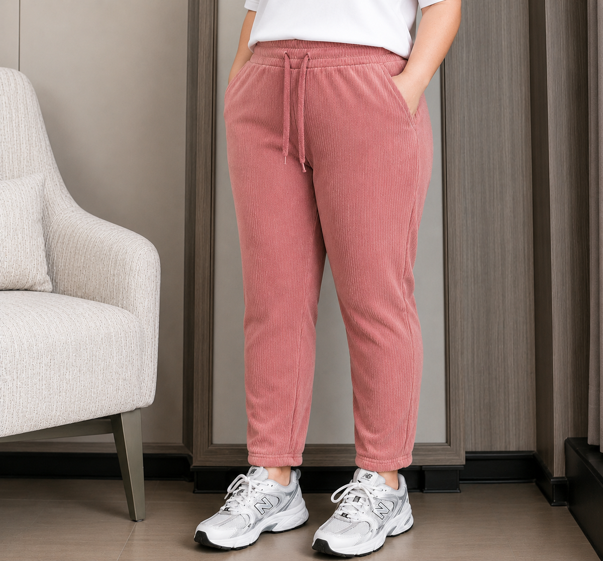 KOREAN CORDUROY STYLE PANTS (BUY 1 TAKE 1)