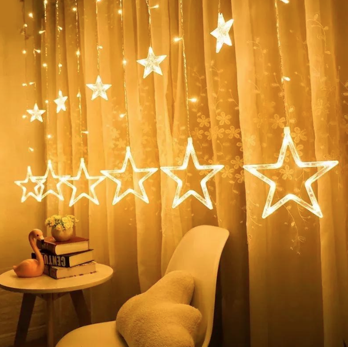 WATERPROOF STAR CHRISTMAS LIGHTS LED (BUY 1 TAKE 1)
