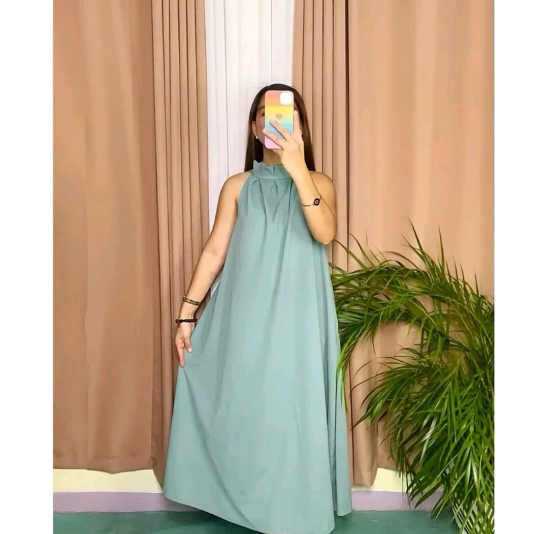 ZARIA HALTER DRESS (BUY 1 TAKE 1)