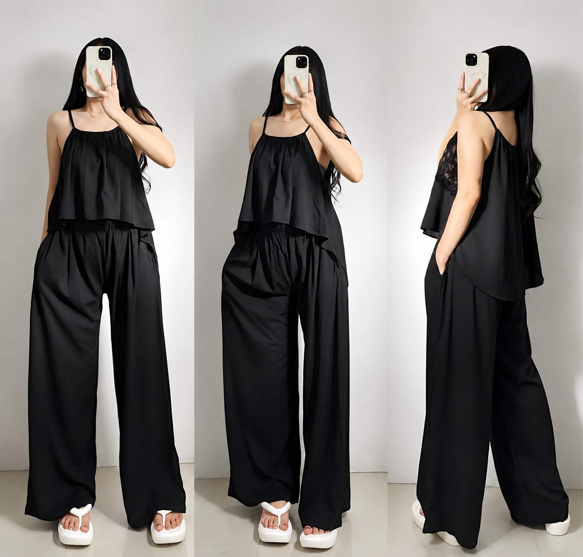 CARMEN CASUAL CHALLIS TERNO PANTS ( BUY 1 TAKE 1 )