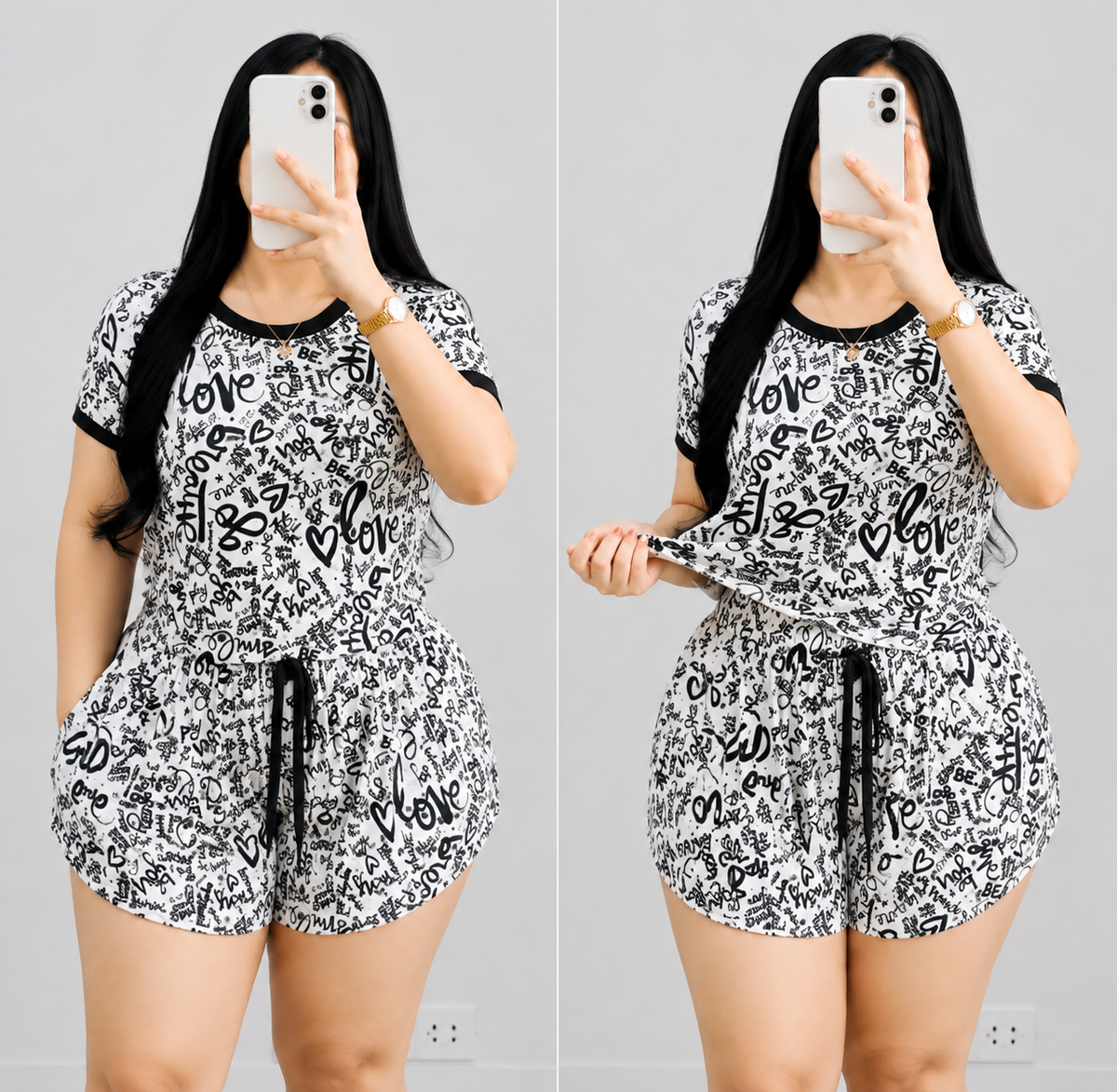 AMANDA COMFY CREPE TERNO (BUY 1 TAKE 1)