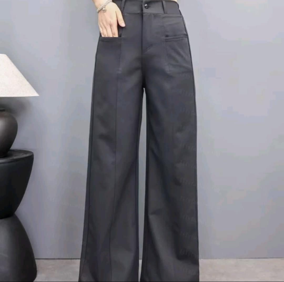 KOREAN HIGHWAIST BAGGY PANTS (BUY 1 TAKE 1)