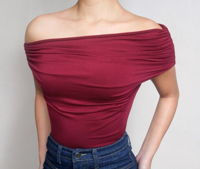 CELINA OFF SHOULDER BASIC TOP (BUY 1 TAKE 1)