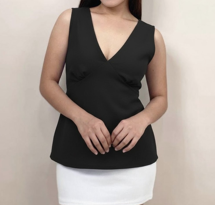 YAZEL VNECK TOP (BUY 1 TAKE 1)