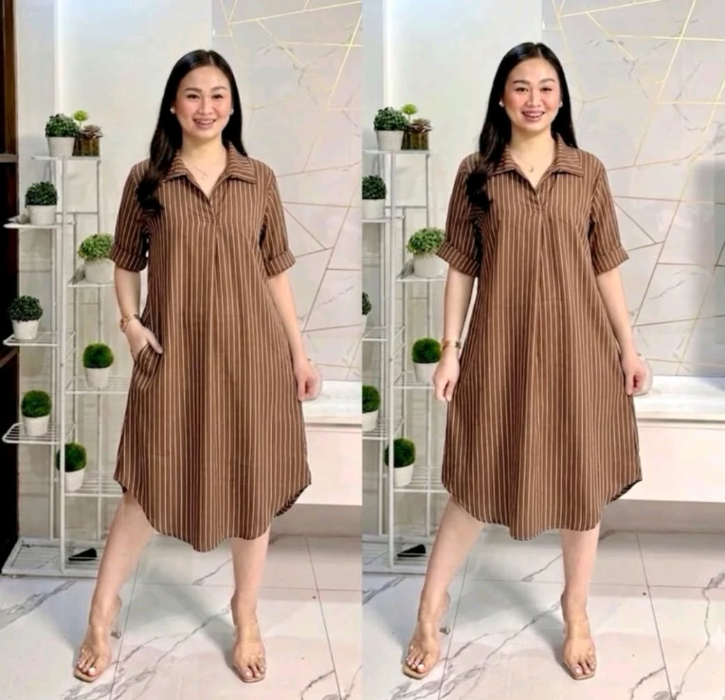 YESHA MAXI DRESS WITH SIDE POCKET (BUY 1 TAKE 1)
