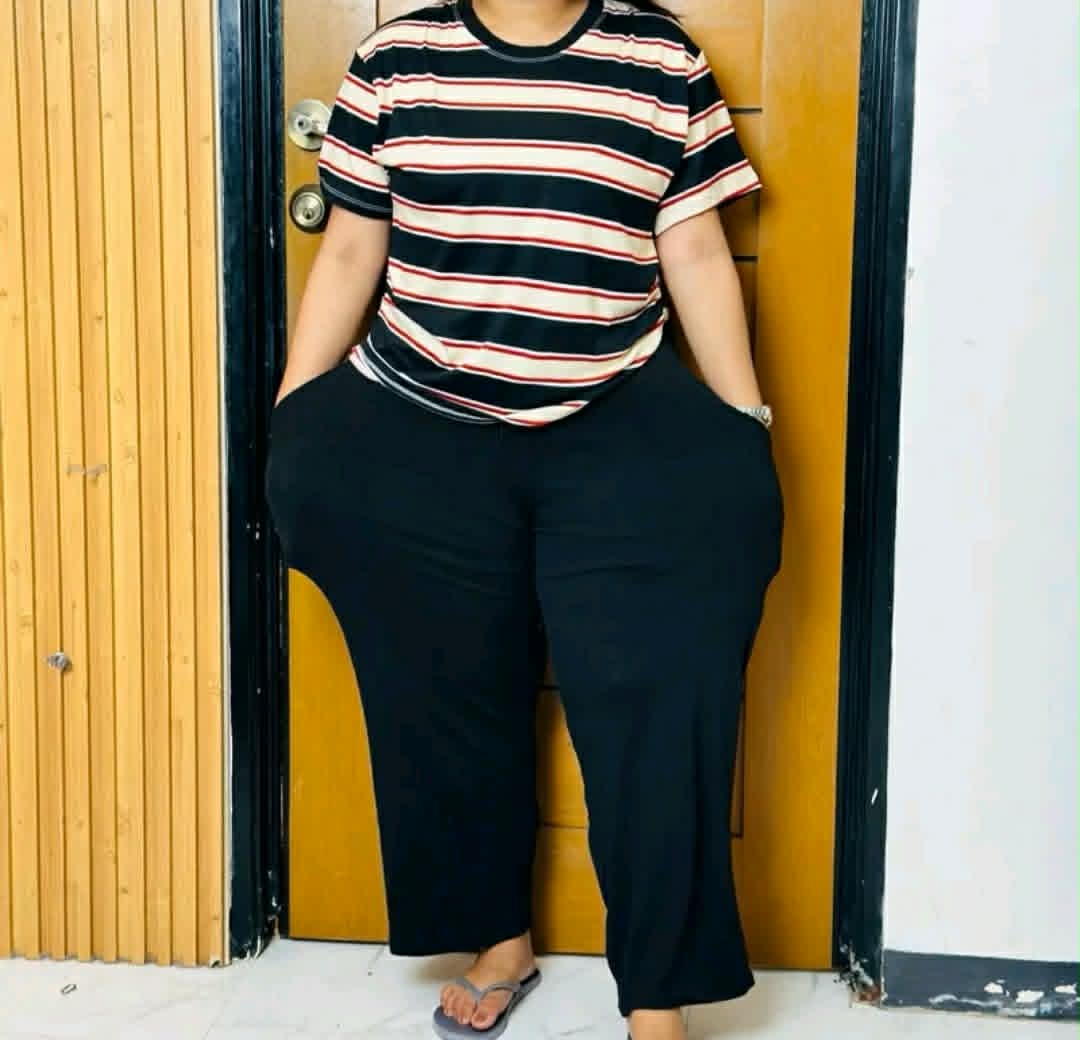 FLORA PLUS SIZE STRIPE TERNO ( BUY 1 TAKE 1 )