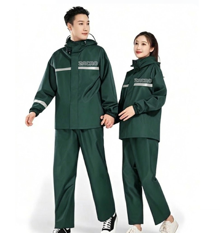 UNISEX MOTORCYCLE RAINCOAT TERNO WITH REFLECTOR (BUY 1 TAKE 1)