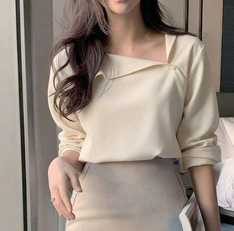 LONGSLEEVE V-NECK TOP (BUY 1 TAKE 1)