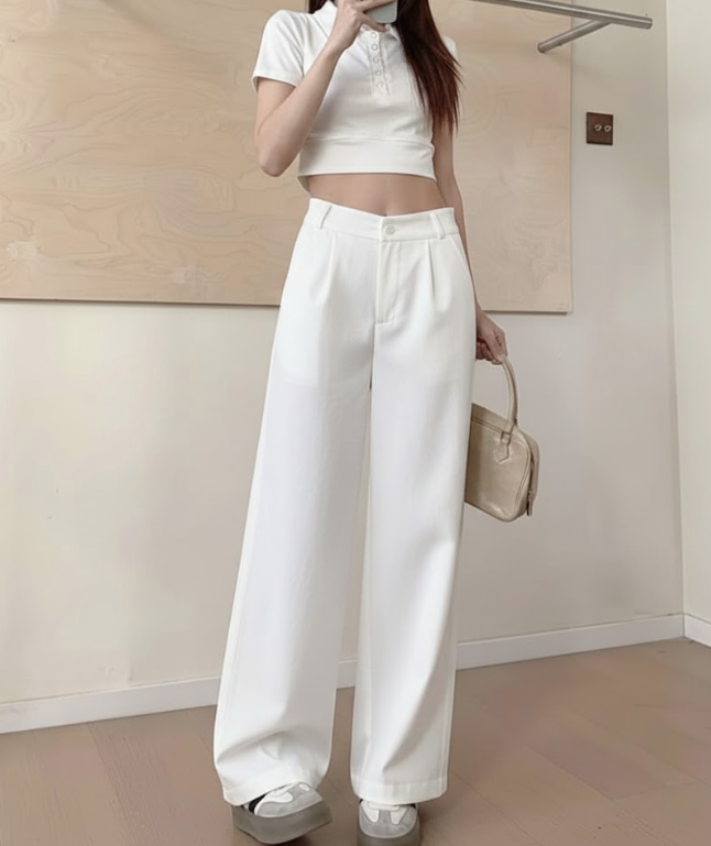 REIGN HIGH WAIST WIDELEG PANTS (BUY 1 TAKE 1)