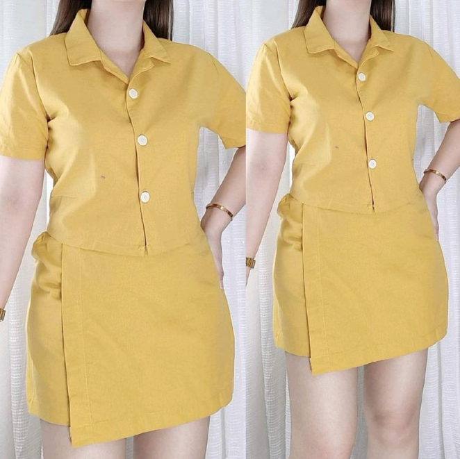 POLO TERNO SKORT (BUY 1 TAKE 1)