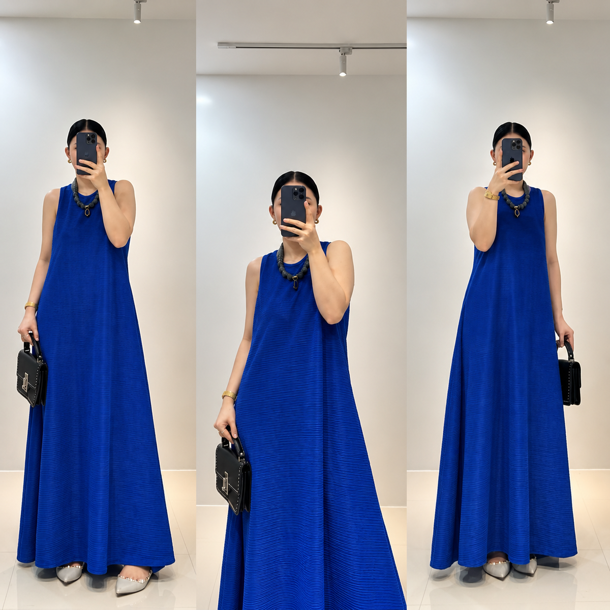 ROMINA BARK MAXI DRESS (BUY 1 TAKE 1)