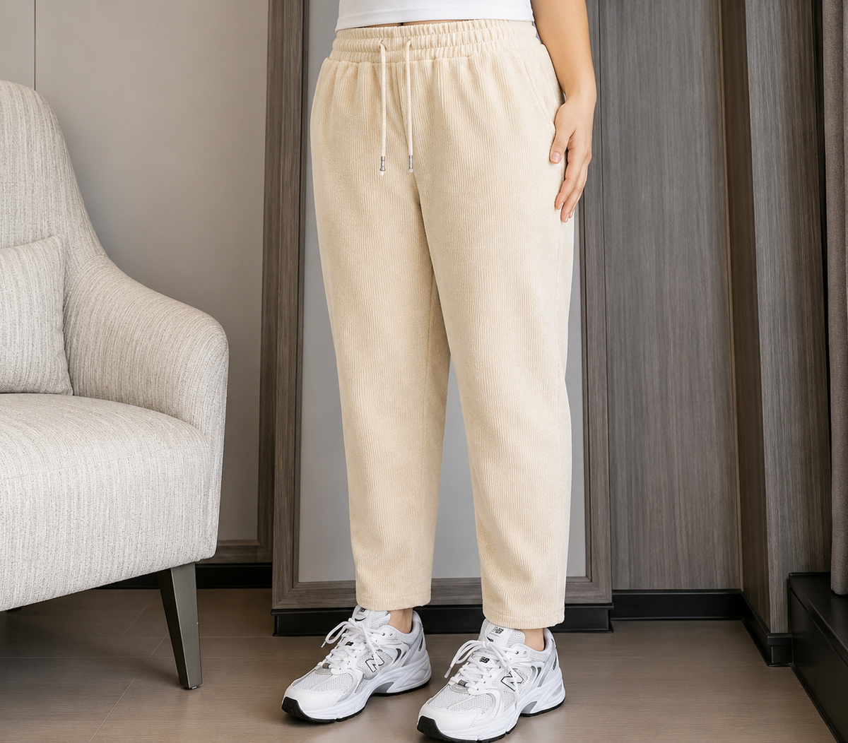 KOREAN CORDUROY STYLE PANTS (BUY 1 TAKE 1)