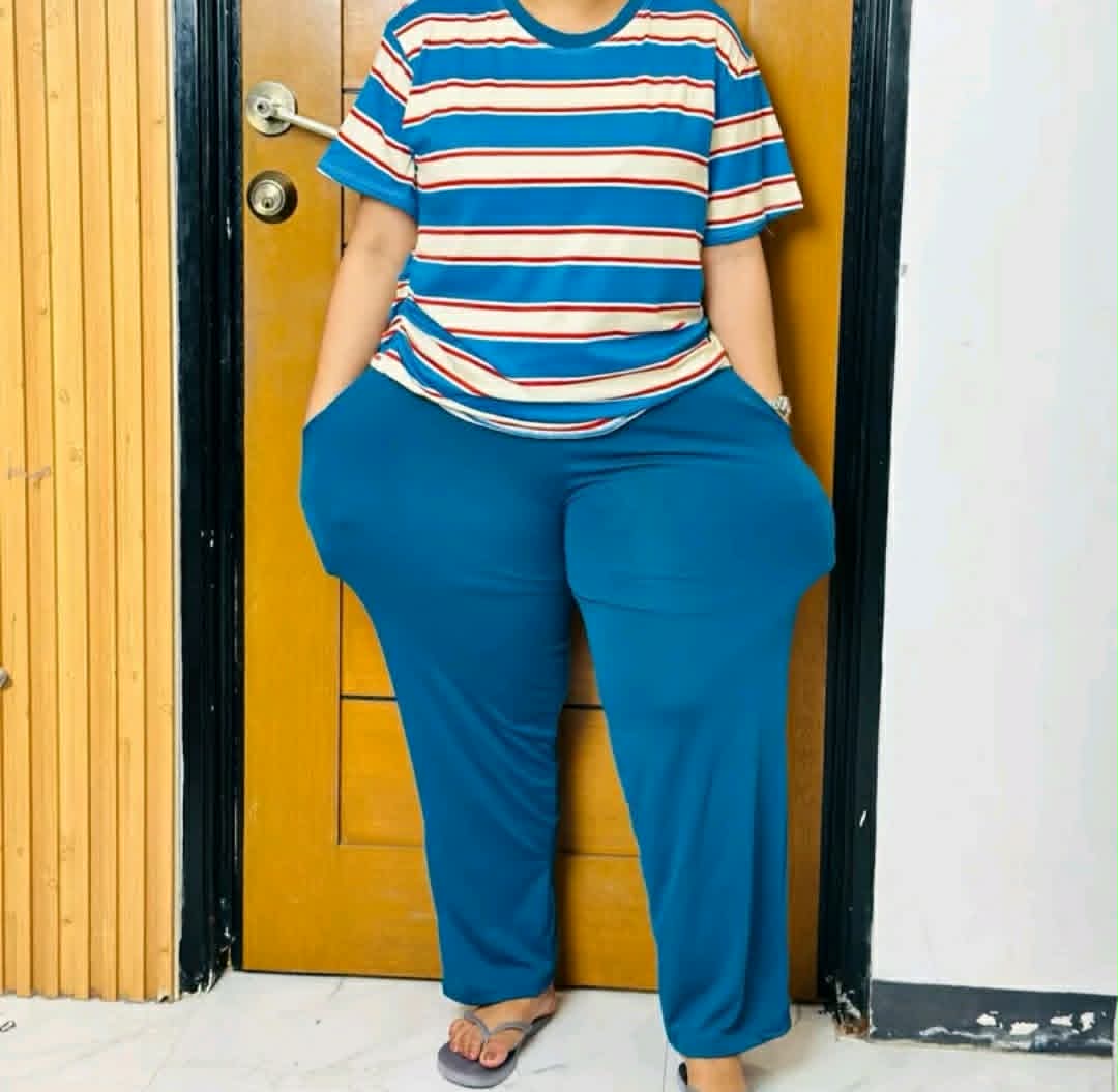 FLORA PLUS SIZE STRIPE TERNO ( BUY 1 TAKE 1 )