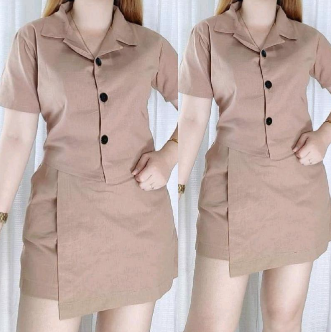 POLO TERNO SKORT (BUY 1 TAKE 1)