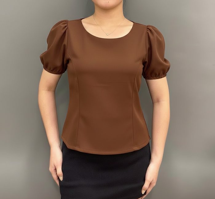 AMARI PUFFSLEEVES TOP  (BUY 1 TAKE 1)