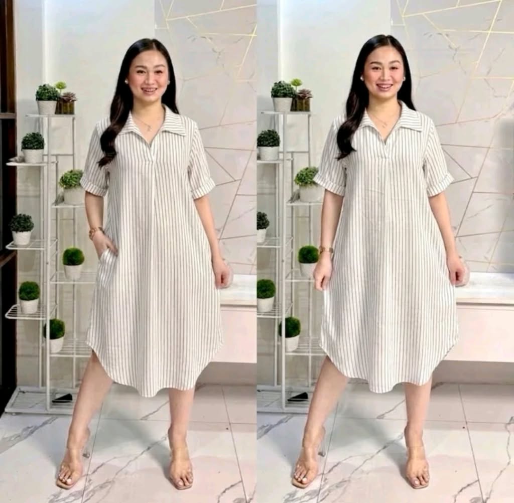 YESHA MAXI DRESS WITH SIDE POCKET (BUY 1 TAKE 1)