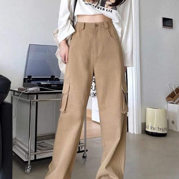 CRISTINA HIGHWAIST CARGO PANTS (BUY 1 TAKE 1)