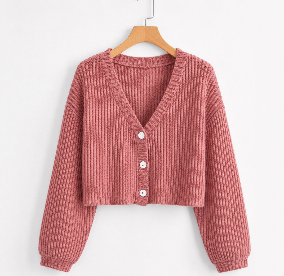 WAFFLE KNIT CARDIGAN (BUY 1 TAKE 1)