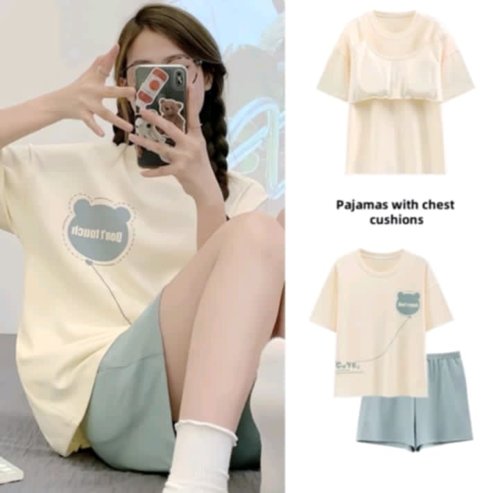 MERIEL PADDED SLEEPWEAR SET FOR WOMEN