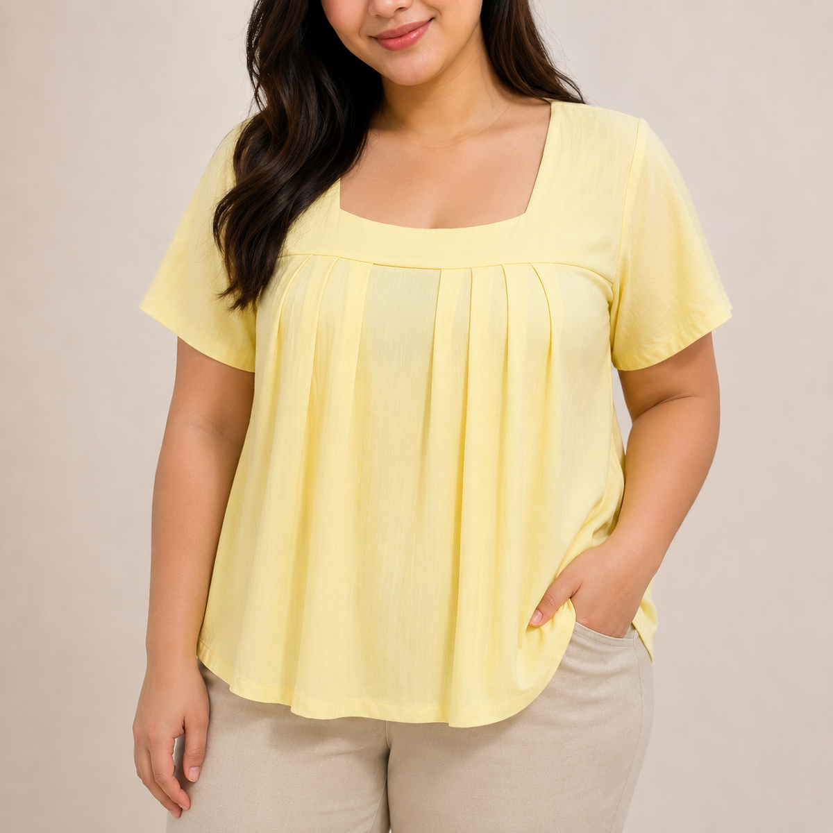 FLOWY KNIT TOP (BUY 1 TAKE 1)