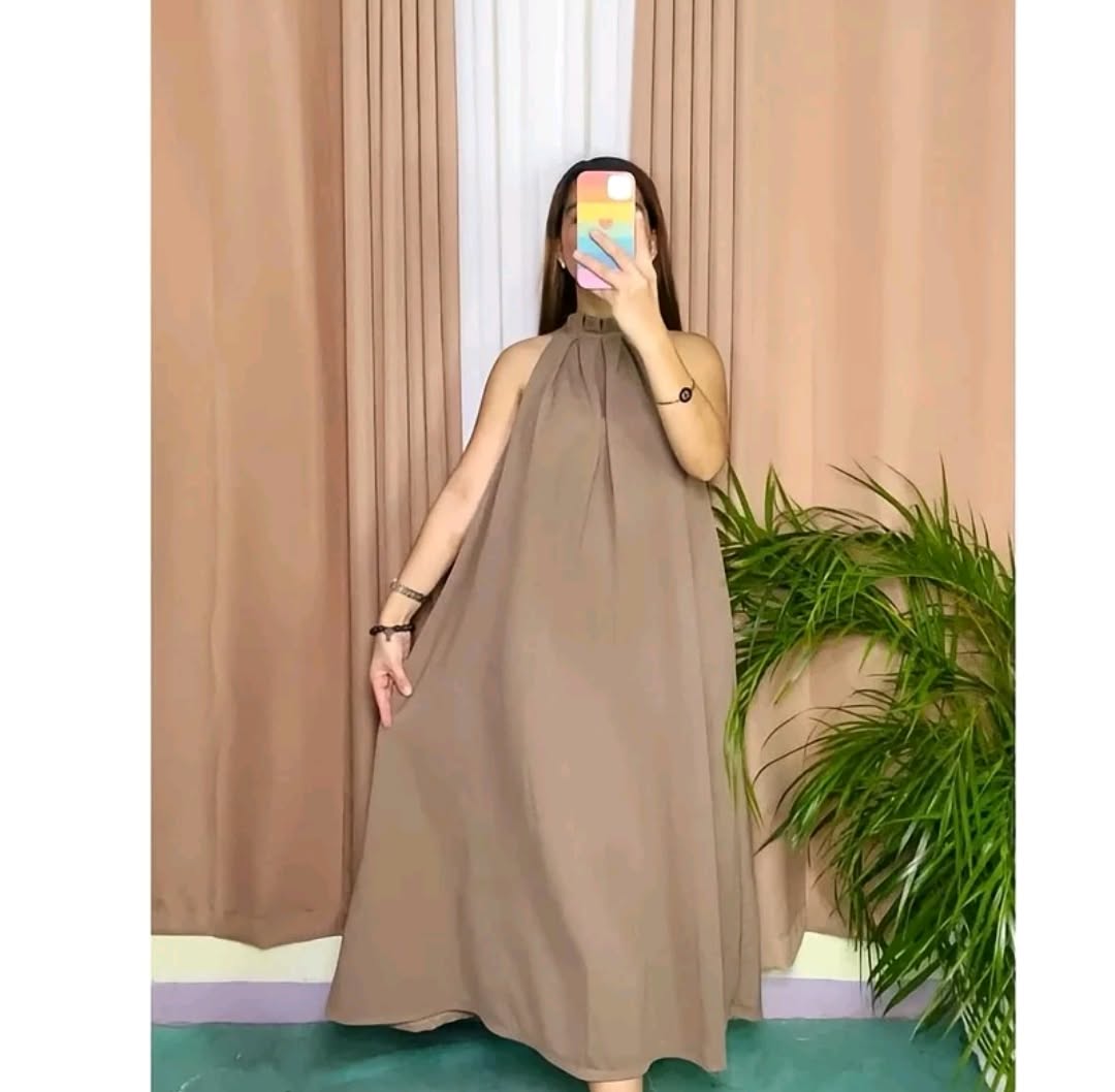 ZARIA HALTER DRESS (BUY 1 TAKE 1)