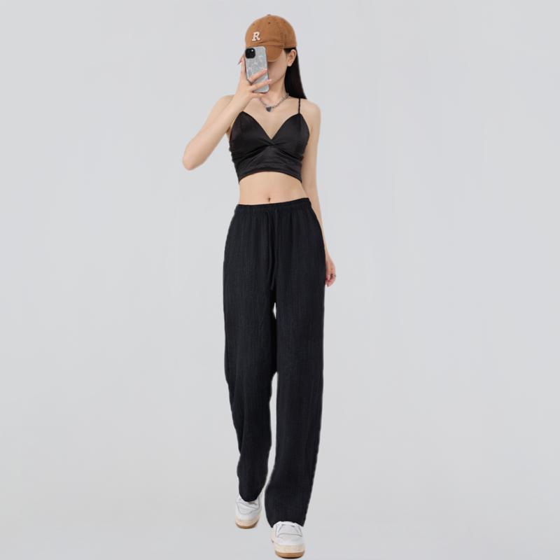 FLORIDA LINEN WIDELEG PANTS