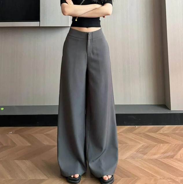 WIDE LEG TROUSER PANTS (BUY 1 TAKE 1)