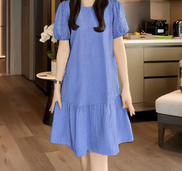 CREW NECK DRESS  (BUY 1 TAKE 1)