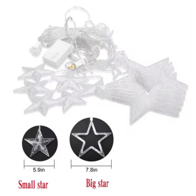 WATERPROOF STAR CHRISTMAS LIGHTS LED (BUY 1 TAKE 1)