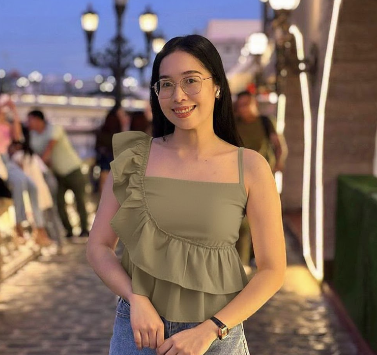 ASYMMETRICAL RUFFLE LINEN TOP  (BUY 1 TAKE 1)