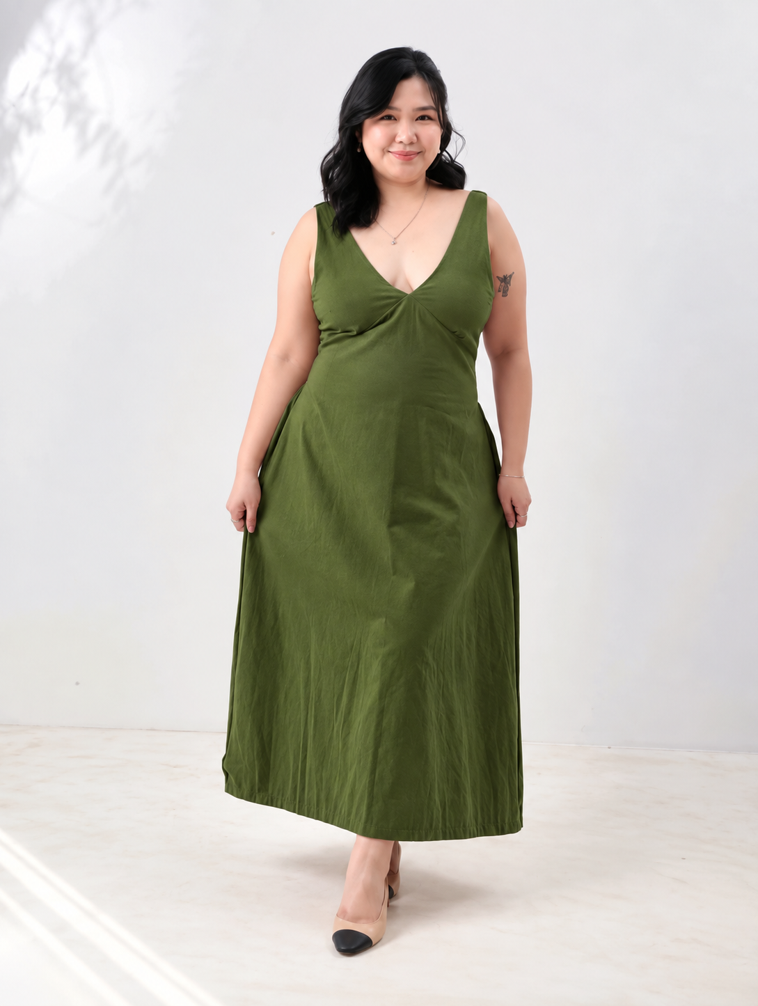 FORSHA MIDI DRESS ( BUY 1 TAKE 1 )