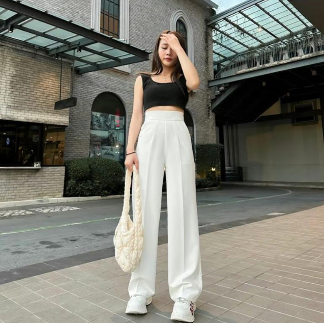 KOREAN FASHION HIGHWAIST TROUSER (BUY 1 TAKE 1)