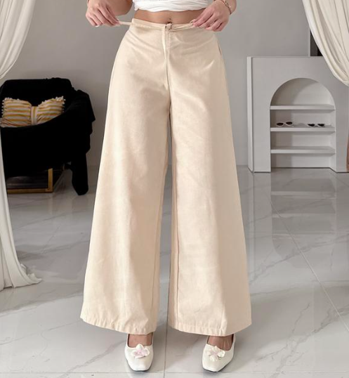 FRANCHESKA LINEN WIDE LEG PANTS (BUY 2 TAKE 1)