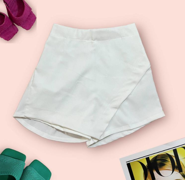 HIGH WAISTED ASYMMETRIC SKORT (BUY 1 TAKE 1)