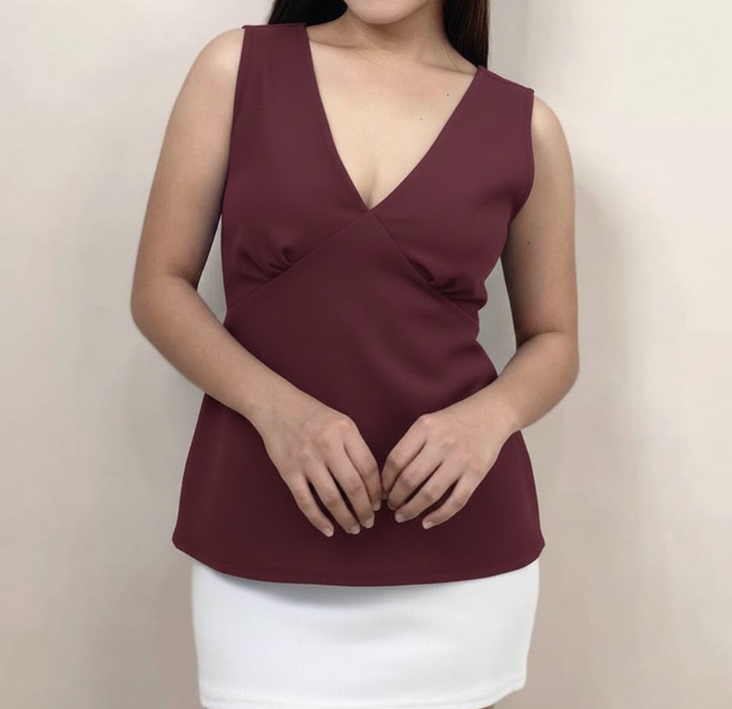 YAZEL VNECK TOP (BUY 1 TAKE 1)