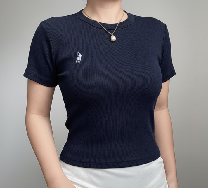 EMBROIDED BASIC SHIRT  (BUY 1 TAKE 1)