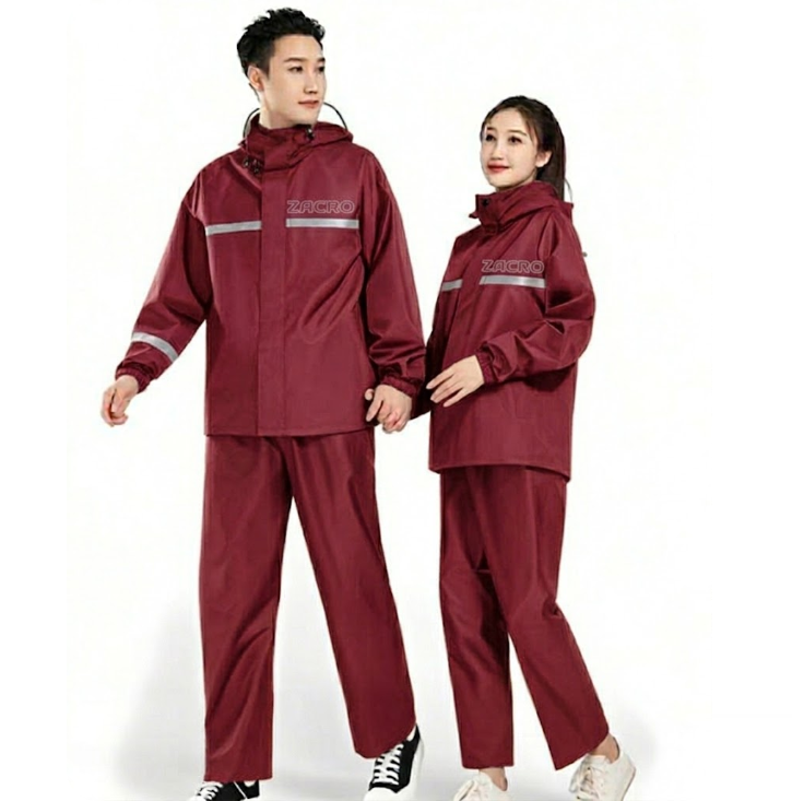 UNISEX MOTORCYCLE RAINCOAT TERNO WITH REFLECTOR (BUY 1 TAKE 1)