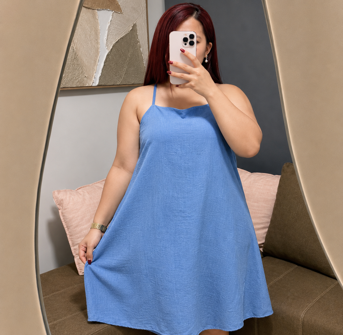 SHINE PADDED DRESS (BUY 1 TAKE 1)